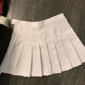 ASOS white tennis skirt